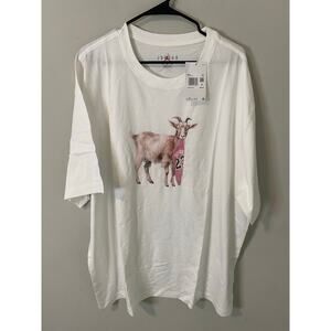 New Jordan Air Men's GOAT Graphic T-Shirt Size XXL